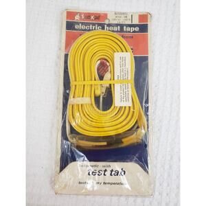 (F5) VTG FROST KING Electric Heat Tape Test Tab ATH 18 @ 126W. 120W 18 FT. RARE